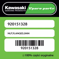 Zniżka NUT,FLANGED,5MM