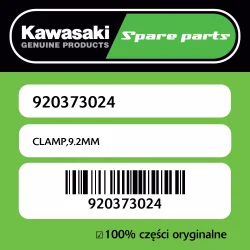 Do wyczerpania zapasów CLAMP,9.2MM